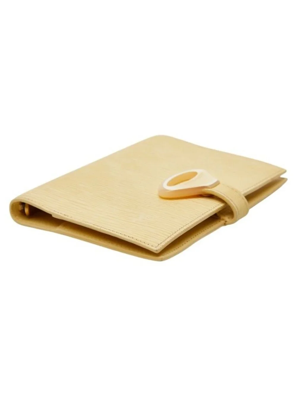 Louis Vuitton Epi Agenda PM R2009 a Vanille Yellow Leather